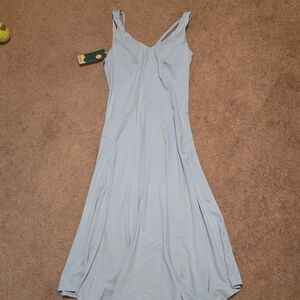 HALARA Light Blue Maxi Dress